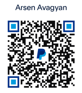 https://www.paypal.me/ArsoAvag